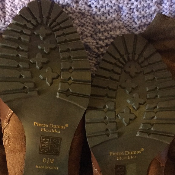 Awesome brown suede high heeled boots - Picture 5 of 8